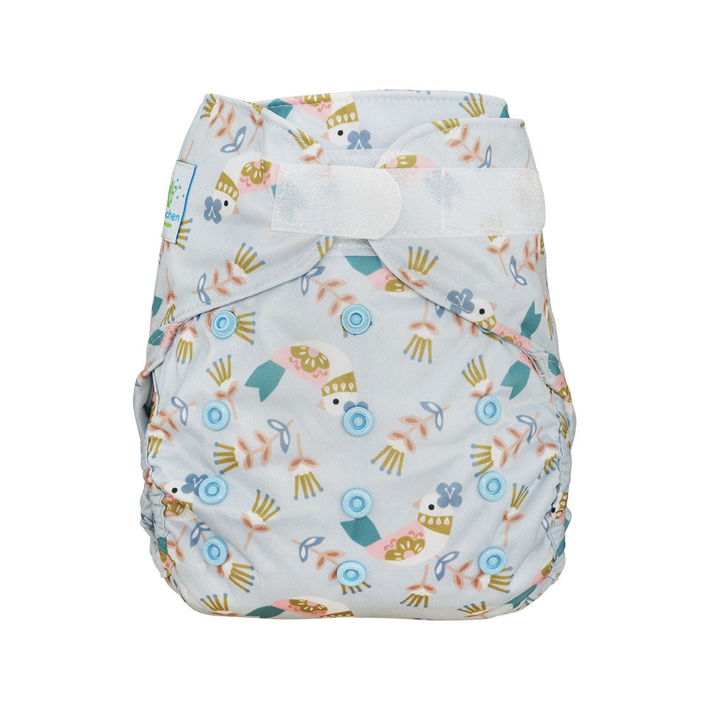 4. Blümchen egyméretes (OS / M-L-XL) csomag (1 db pelenkakülső dupla combgumival + 2 db IWEAR pelenkabetét - zorbos, kenderes)