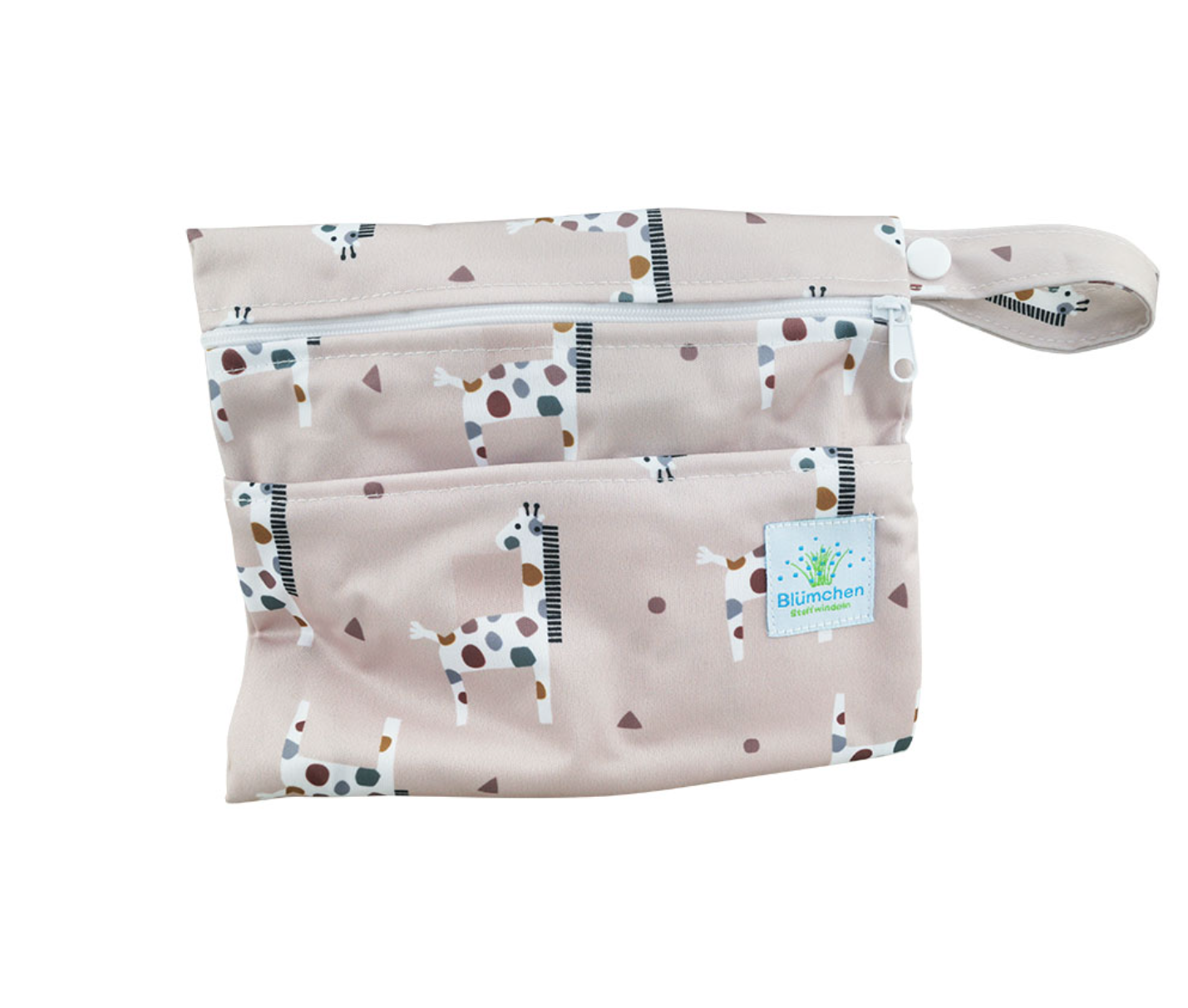 Blümchen vízhatlan neszesszer 2 db zsebbel (20 X 15 cm) - Újrahasznosított PES