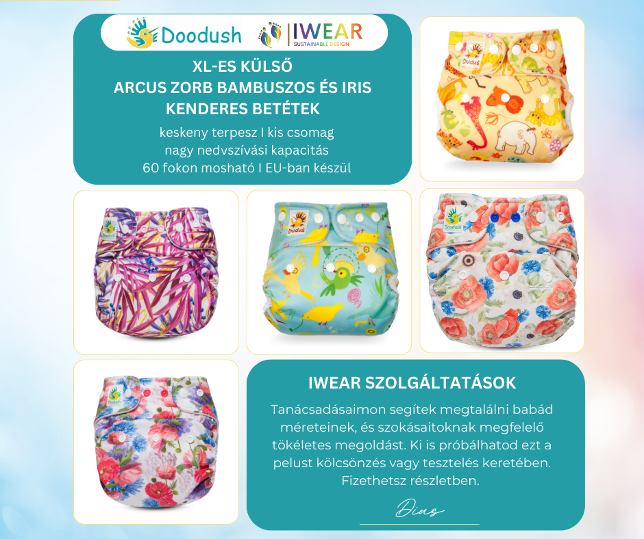 Doodush OneSize (OS) Überhose – Heavenly Doodush