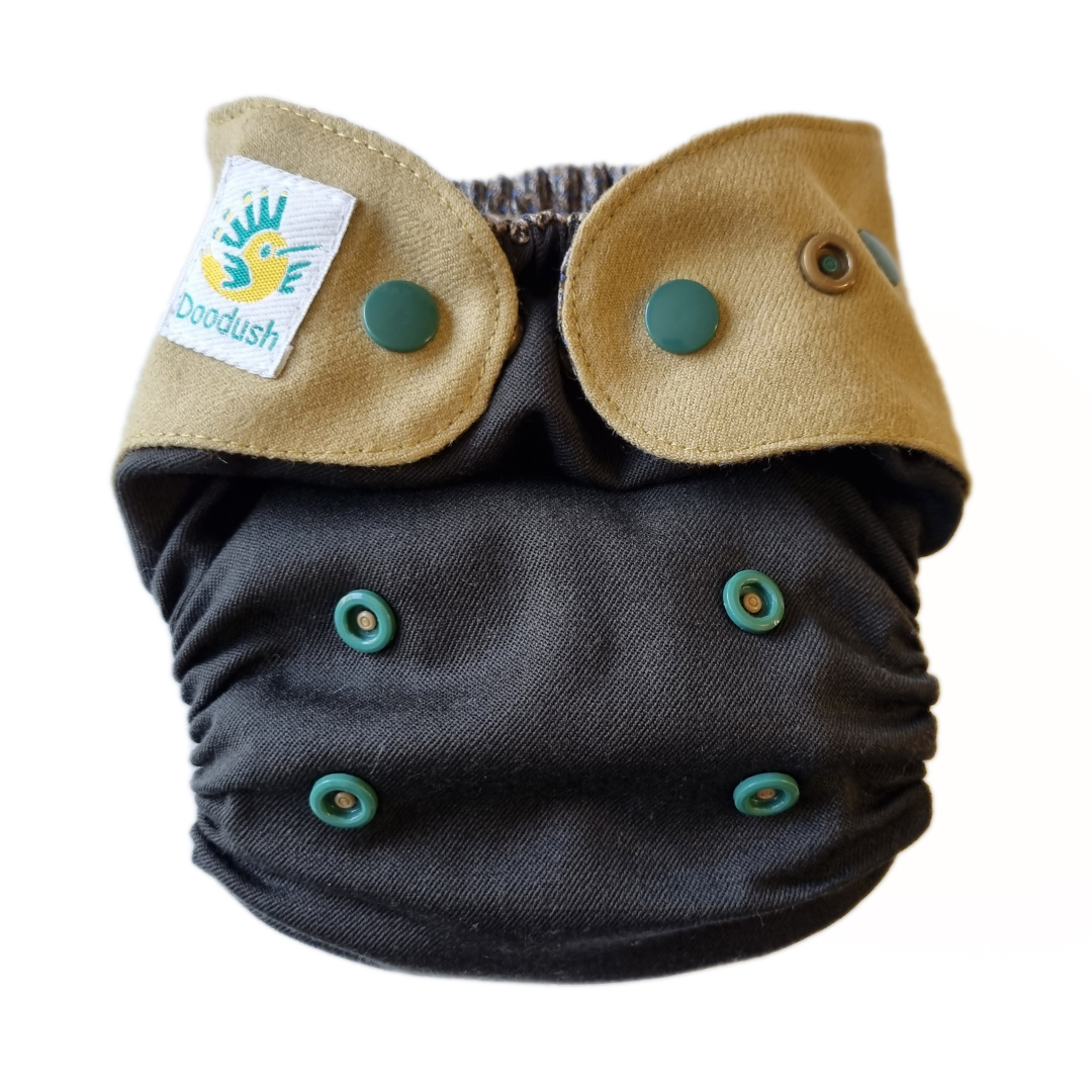 Doodush egyméretes (OS / M-L, avagy 6-15 kg) gyapjúpelenka