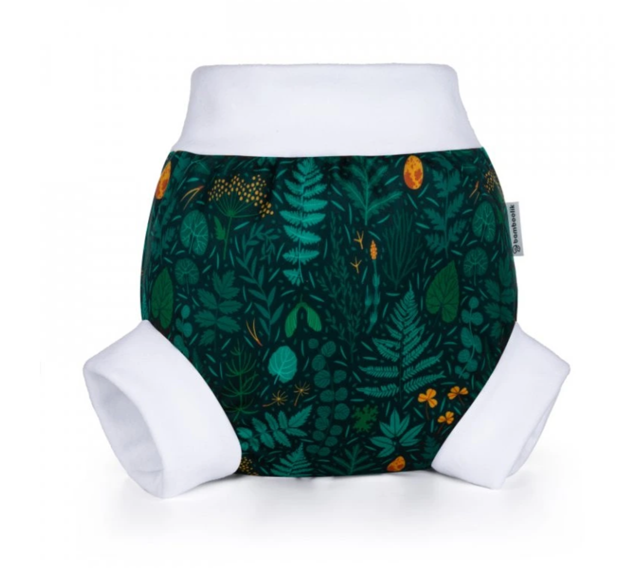 Blümchen velcro newborn / SM with outer single thigh elastic - MamaMaci