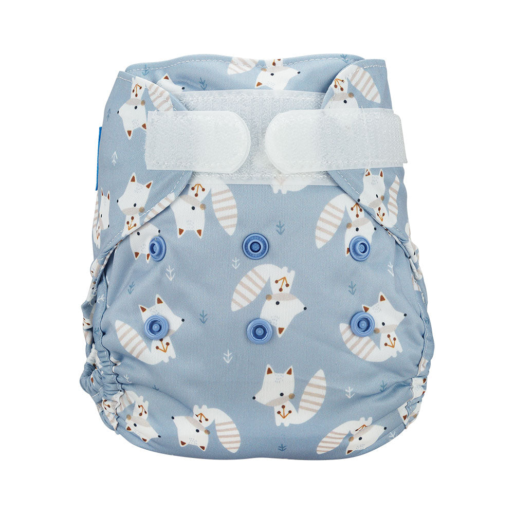 6. Blümchen újszülött, mini OS (S, M) csomag (1 db pelenkakülső dupla combgumival + 2 db IWEAR pelenkabetét - zorbos, kenderes)