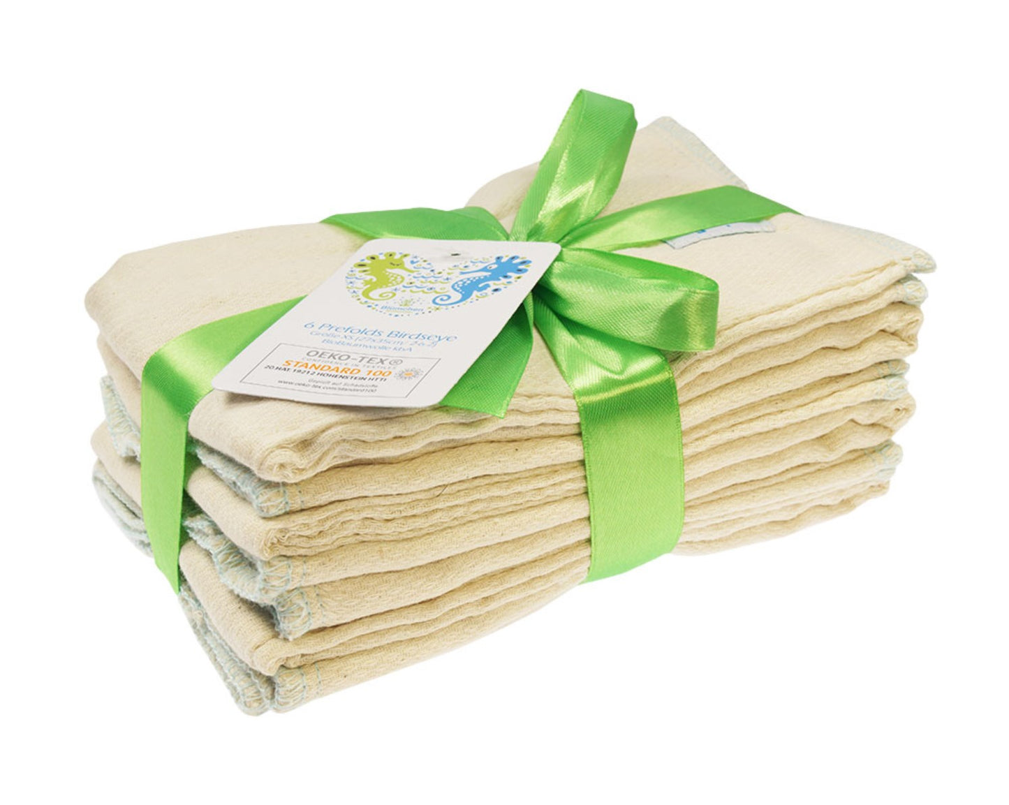 Blümchen Birdseye Prefold - 27x35cm / 2-6-2 rétegű