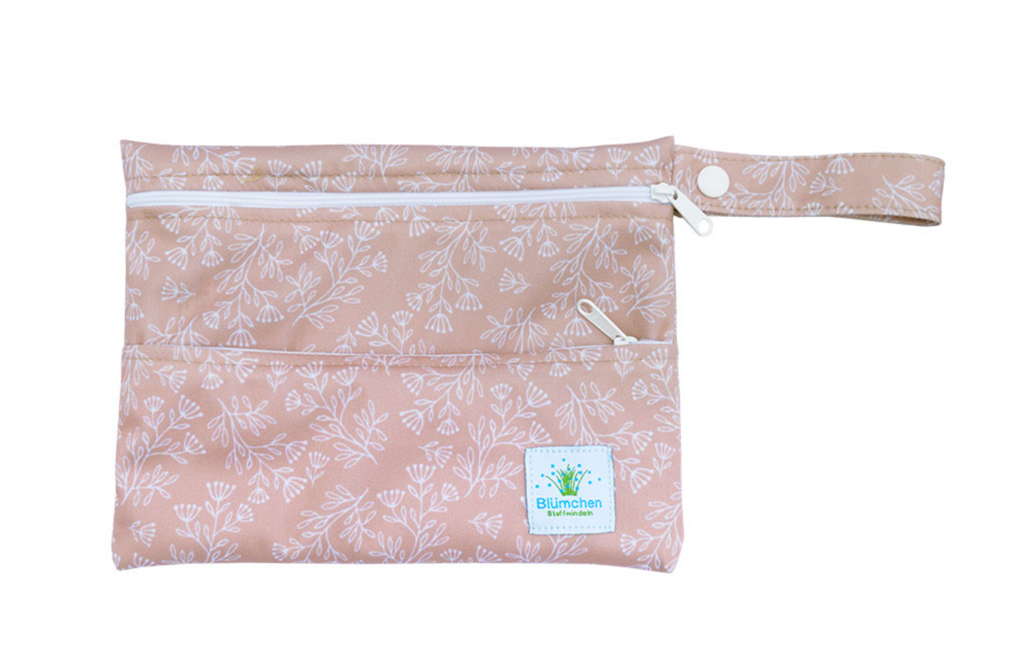 Blümchen vízhatlan neszesszer 2 db zsebbel (20 X 15 cm) - Újrahasznosított PES