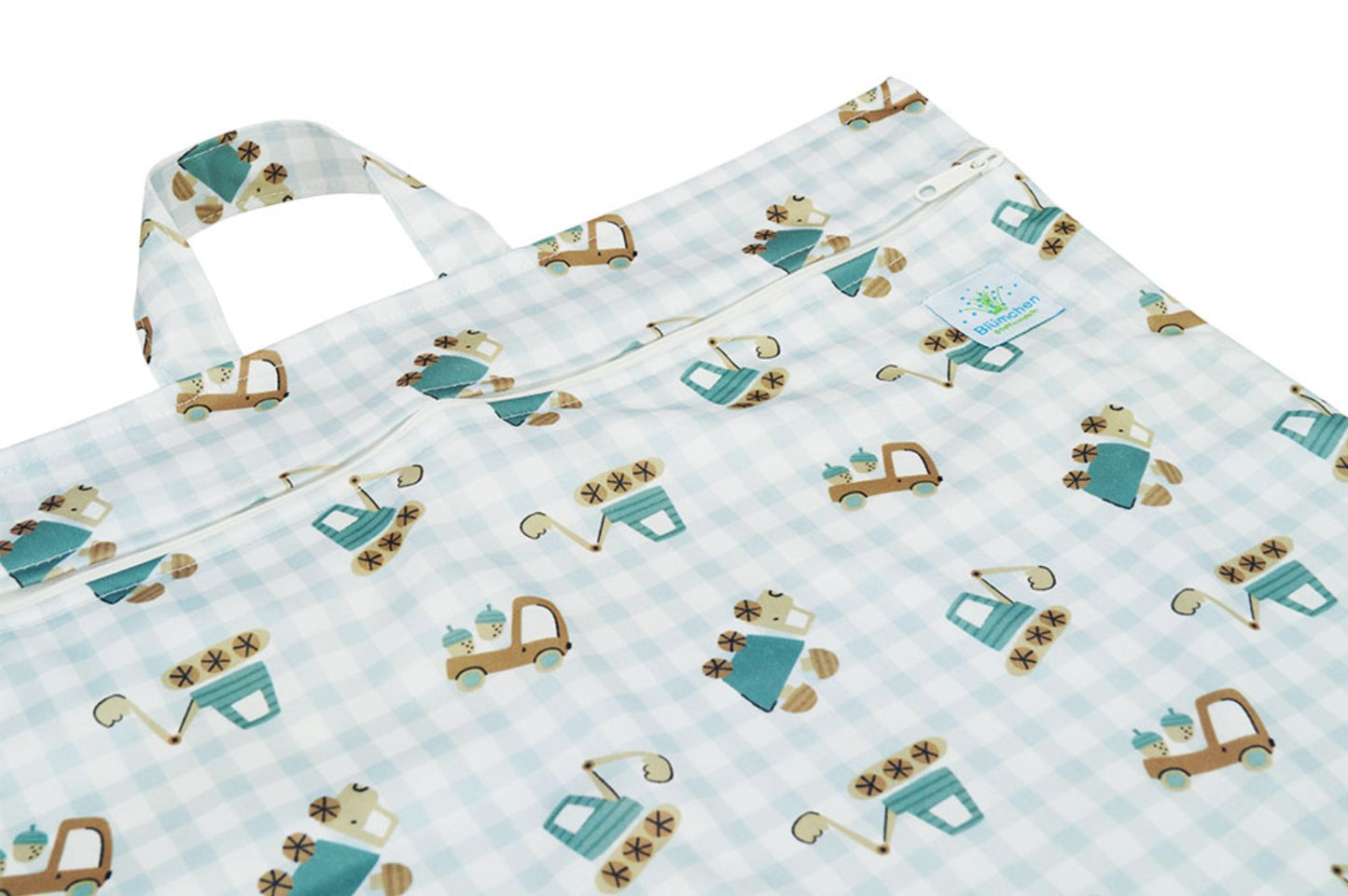 Blümchen XL-es pelenkázótáska (44x66 cm) - Újrahasznosított PES