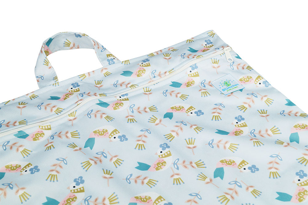 Blümchen XL-es pelenkázótáska (44x66 cm) - Újrahasznosított PES