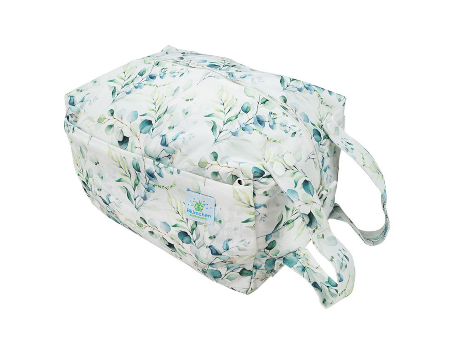 Blümchen pelenkázótáska 3 zsebbel (27x17x17 cm - POD) - Újrahasznosított PES (Copy)
